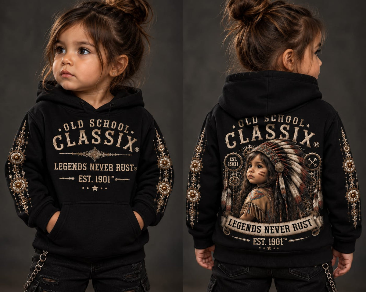 Toddler - Hoodie Apache Girl
