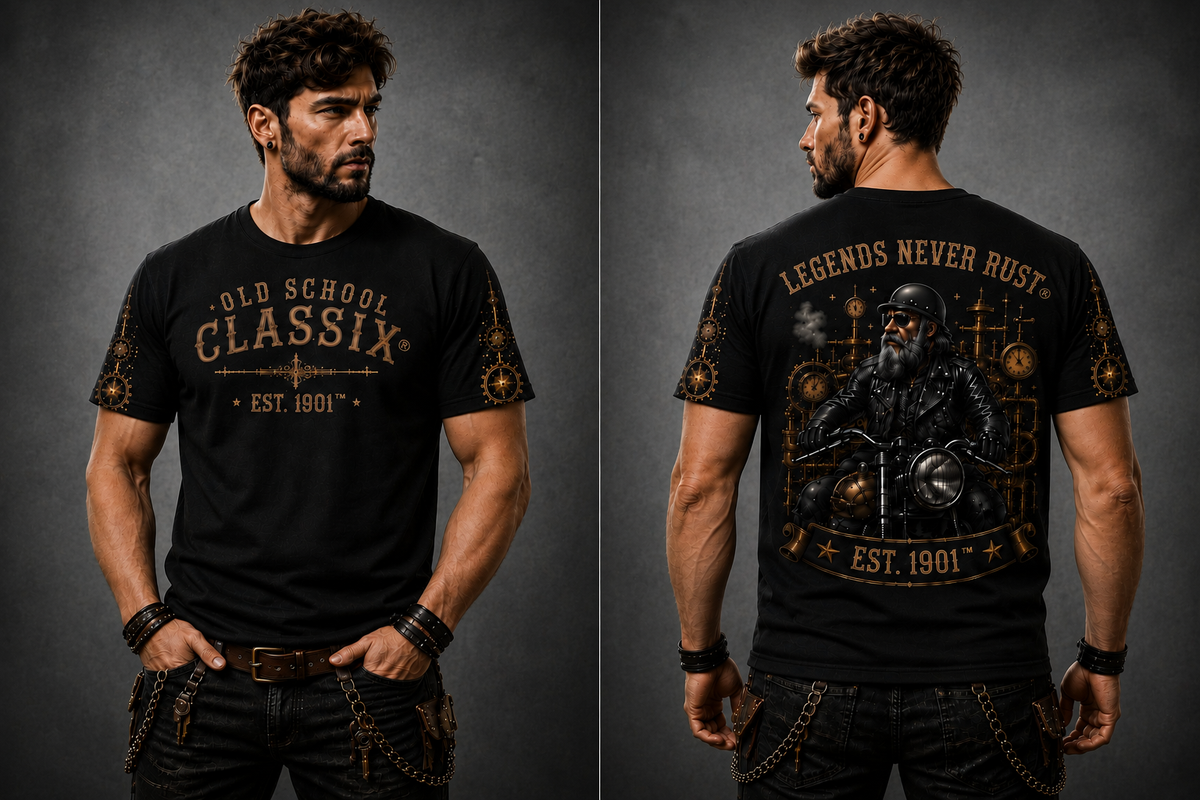 Short sleeve t-shirt - Biker Male