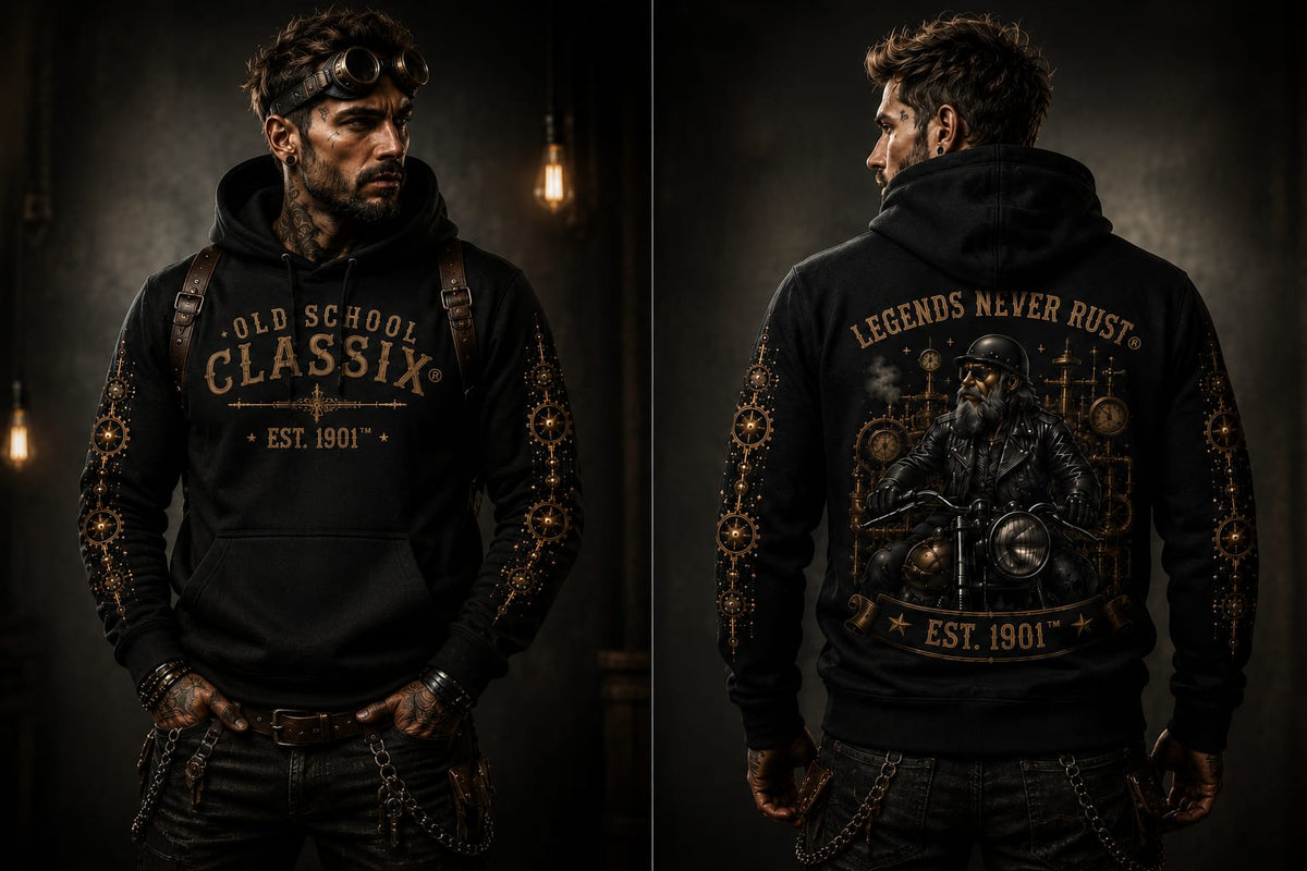 Hoodie - Biker Male