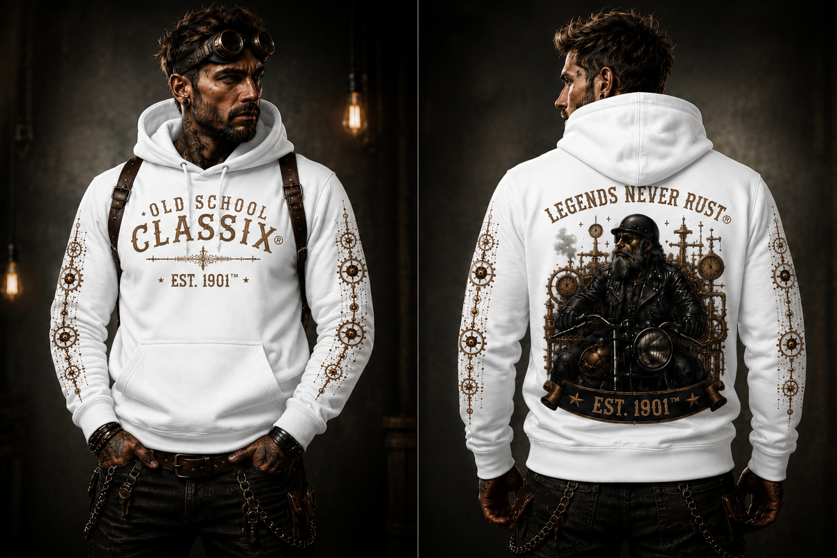 Hoodie - Biker Male