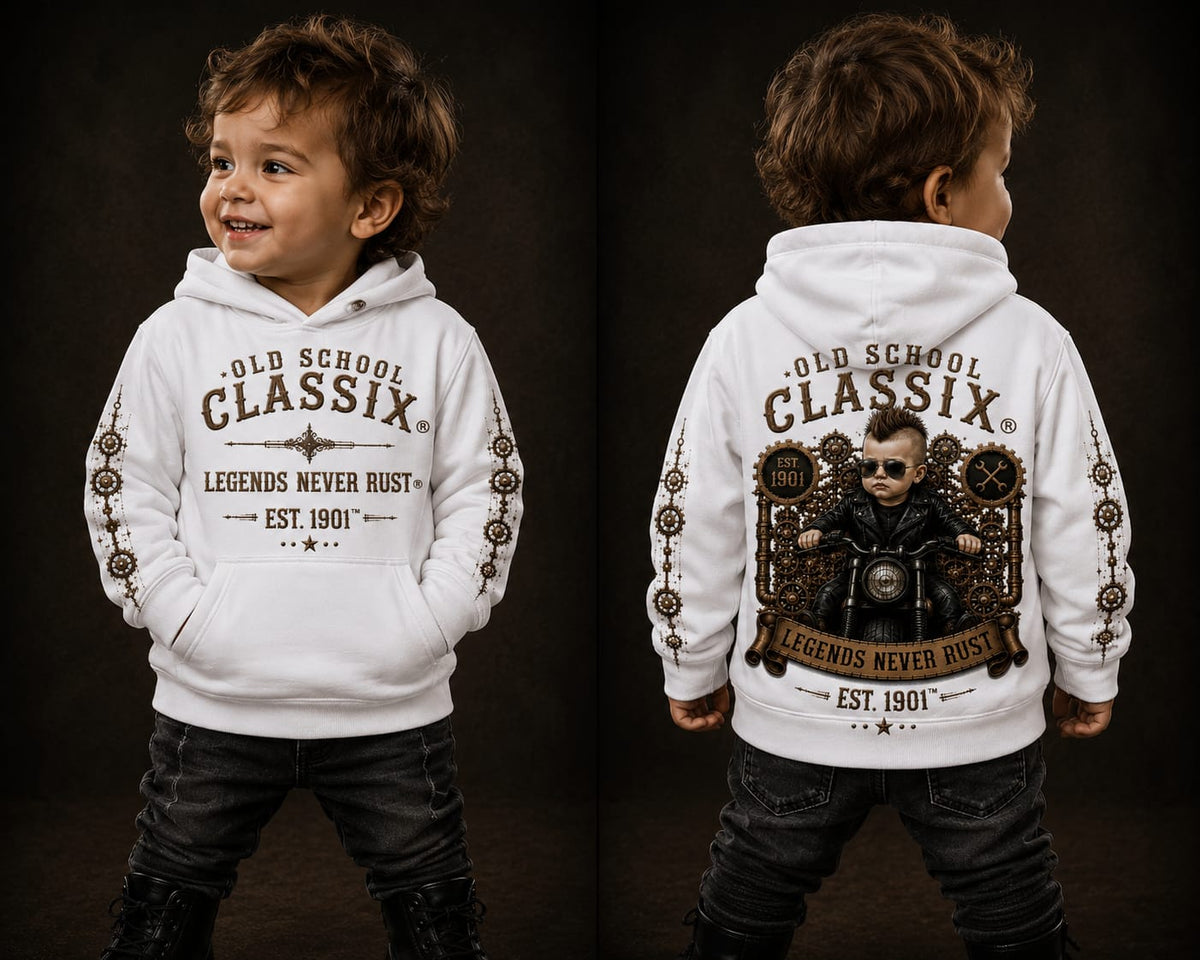 Toddler - Hoodie Biker Boy
