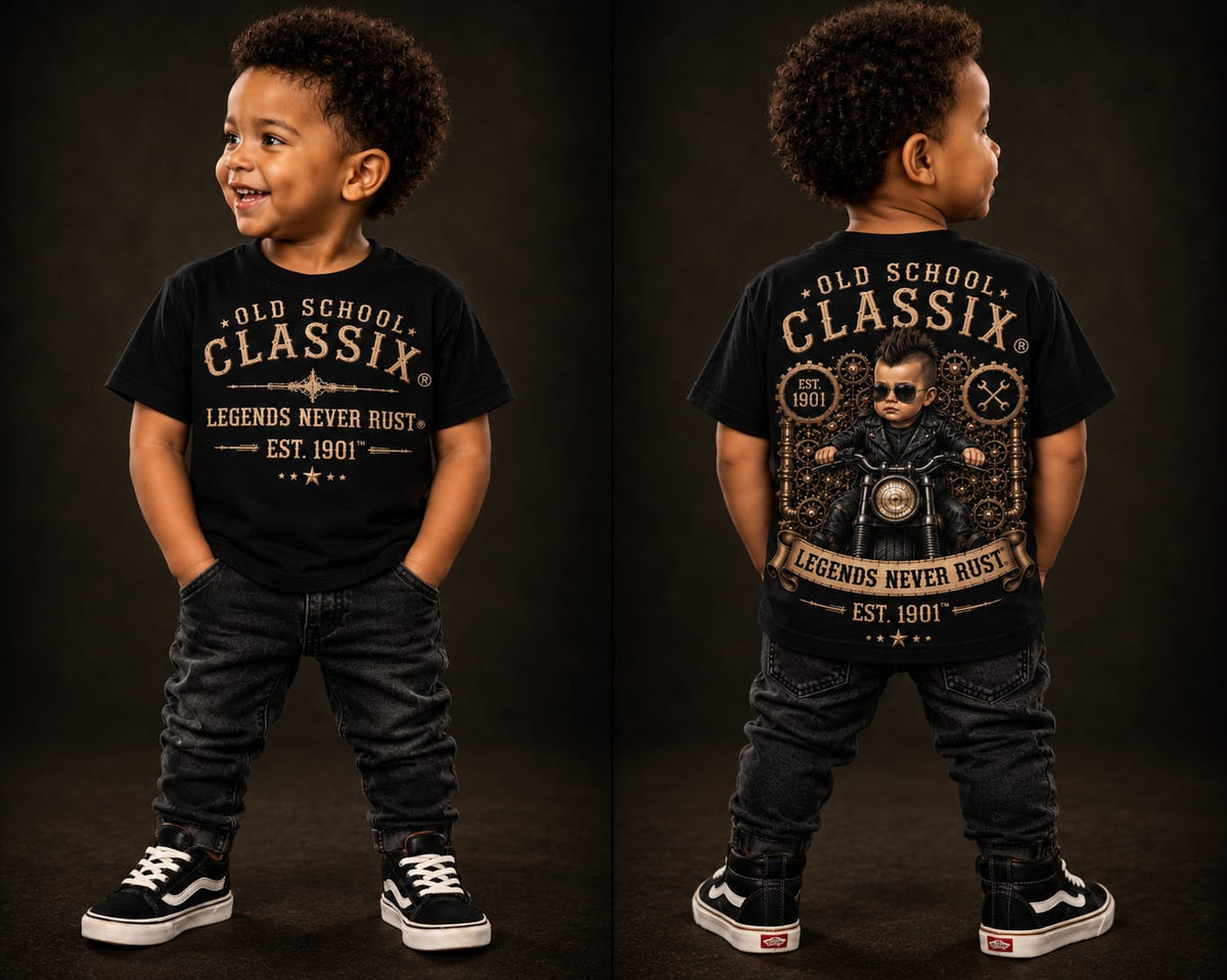 Toddler - Short sleeve T-shirt Biker Boy