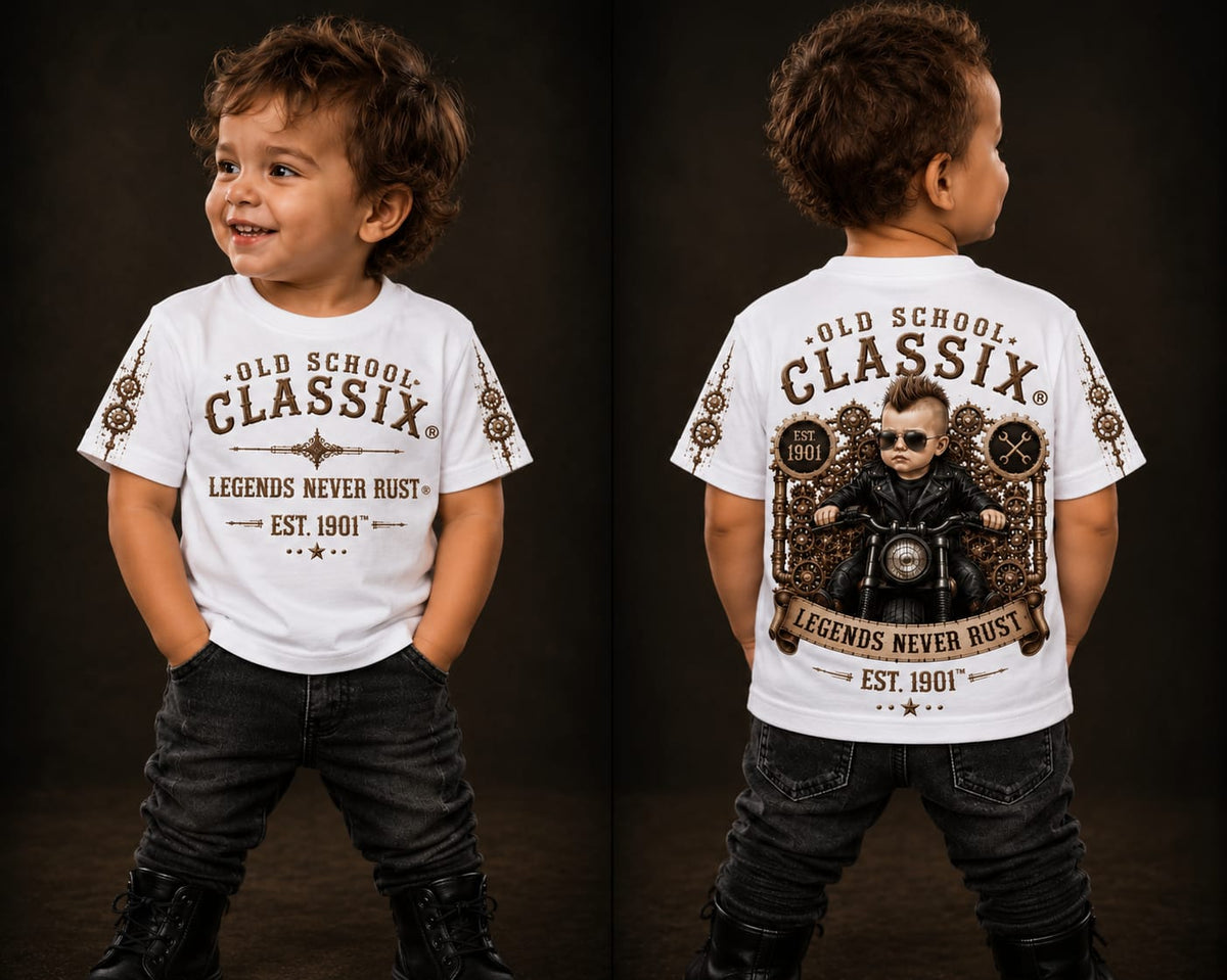 Toddler - Short sleeve T-shirt Biker Boy