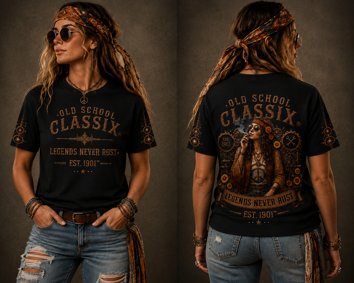Short sleeve t-shirt - Hippie Female