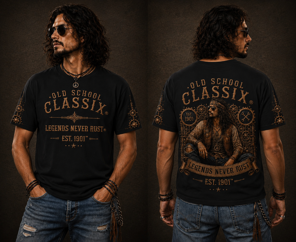 Short sleeve t-shirt - Hippie Male