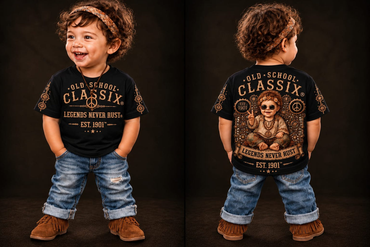 Toddler - Short sleeve T-shirt Hippie Boy