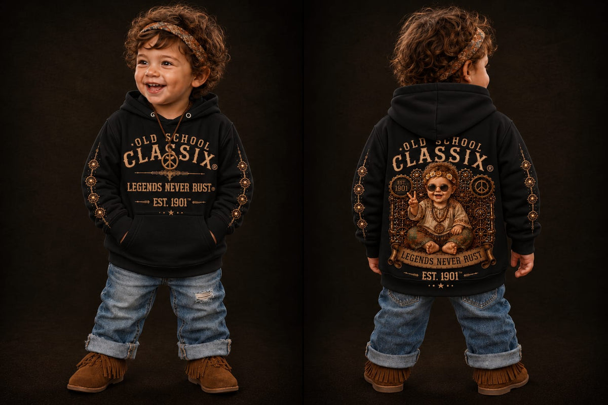 Toddler - Hoodie Hippie Boy