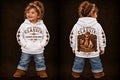 Toddler - Hoodie Hippie Girl