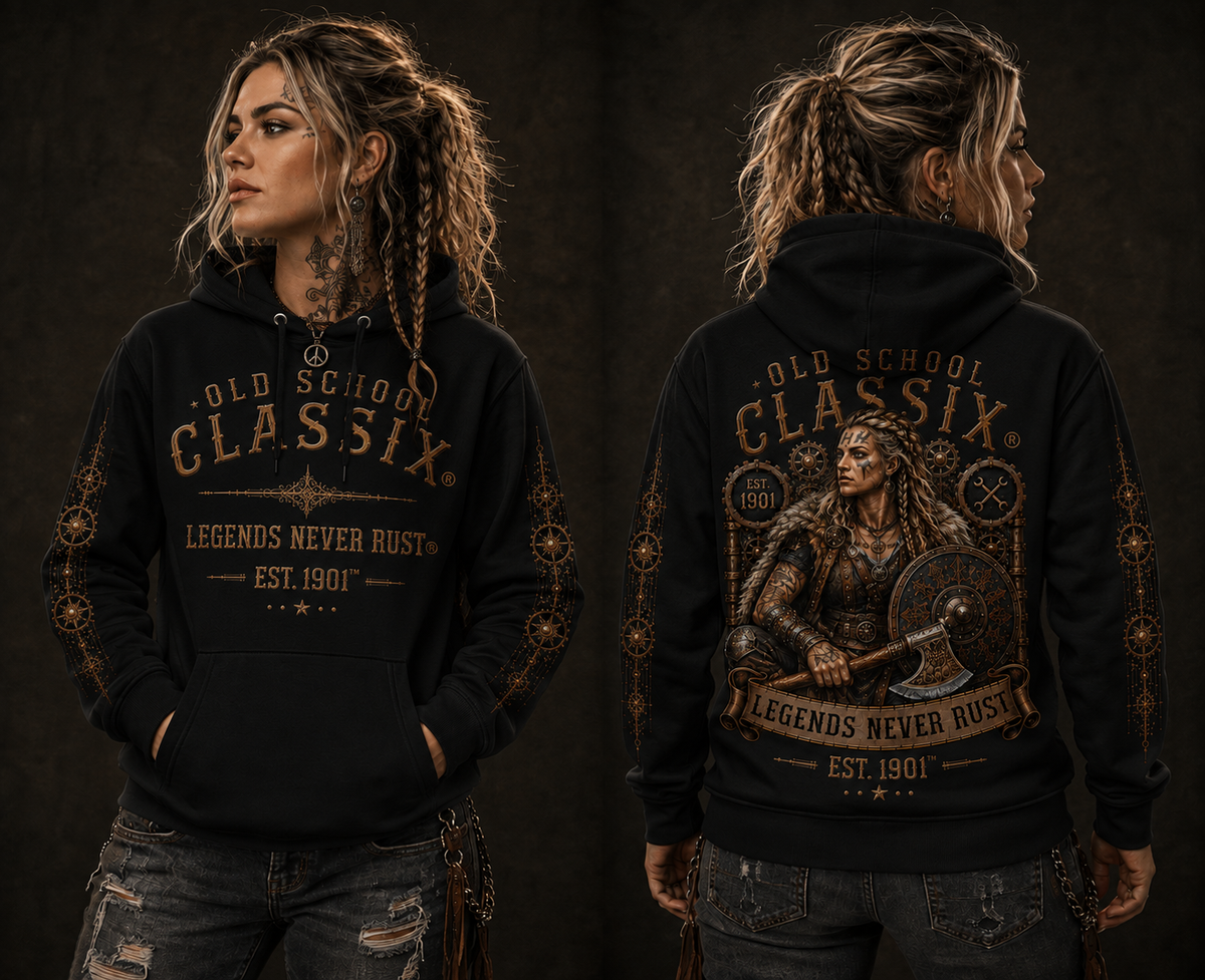 Hoodie - Viking Female