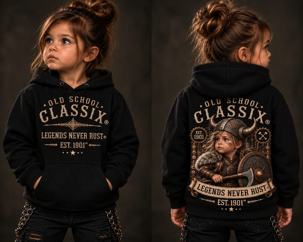 Toddler - Hoodie Viking Girl
