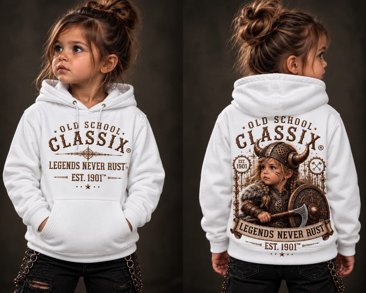 Toddler - Hoodie Viking Girl