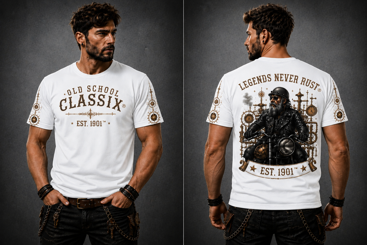 Short sleeve t-shirt - Biker Male
